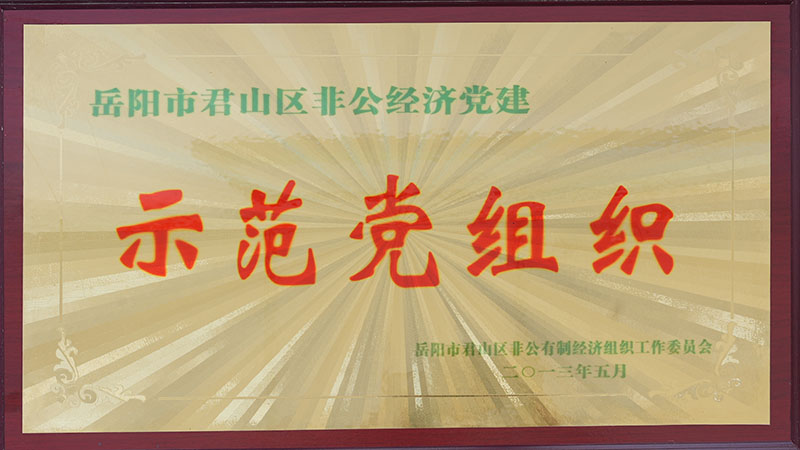君山區非公經濟示范黨組織